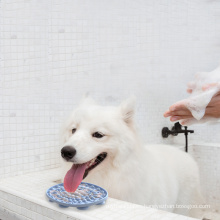 Tazón de perro de alimentación lenta de silicona confiable